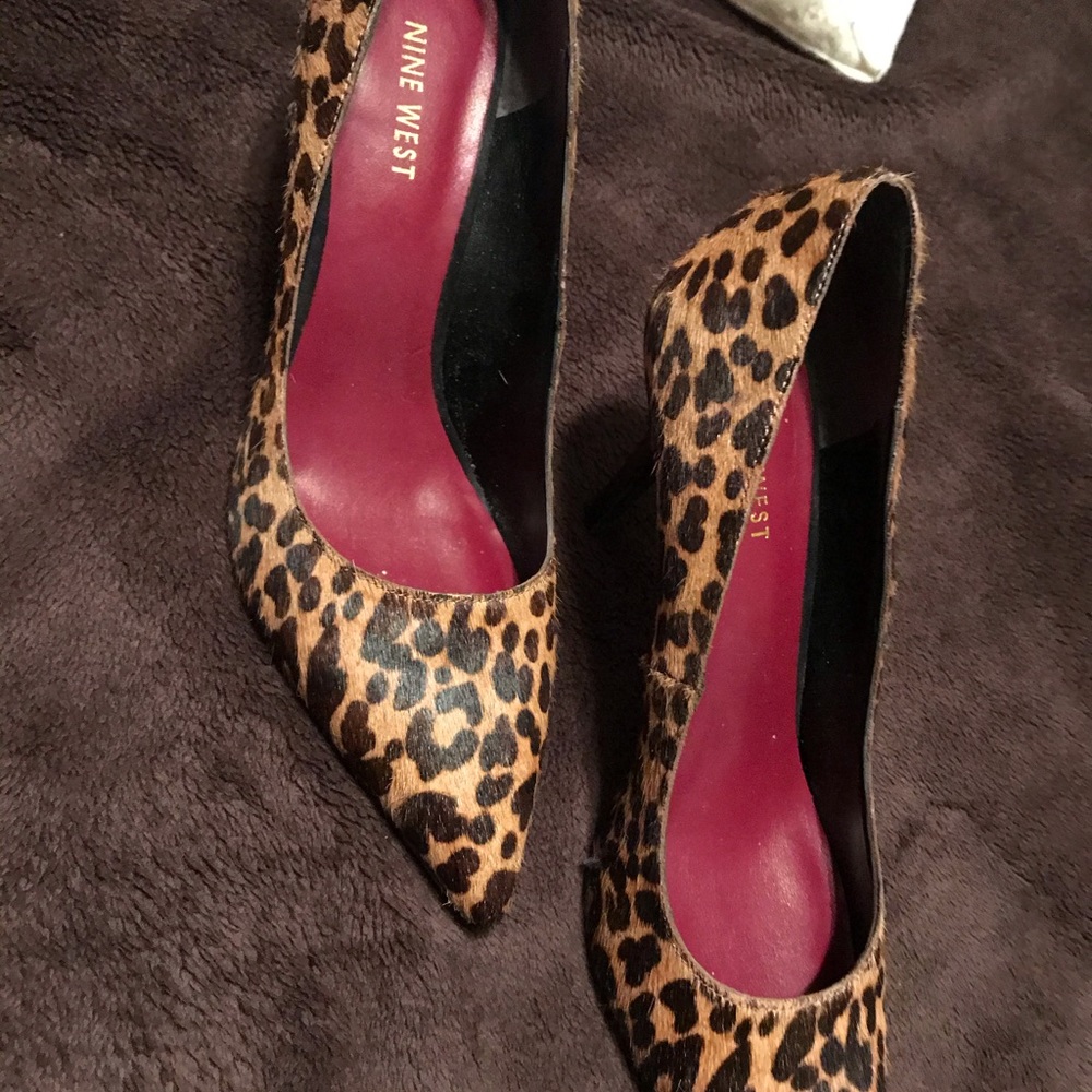 Nine West Pumps zebra color